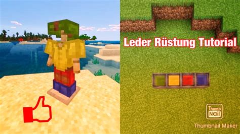 Leder Rüstung Färben in Minecraft (Tutorial) .